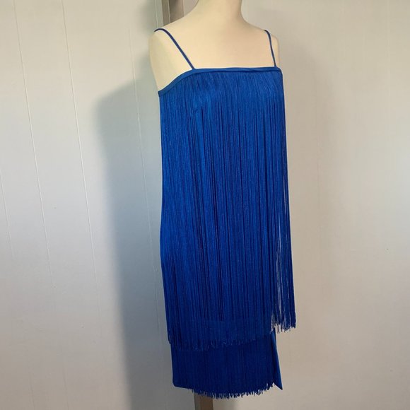 Stunning Rare Vintage Fringe Dress - Picture 2 of 15
